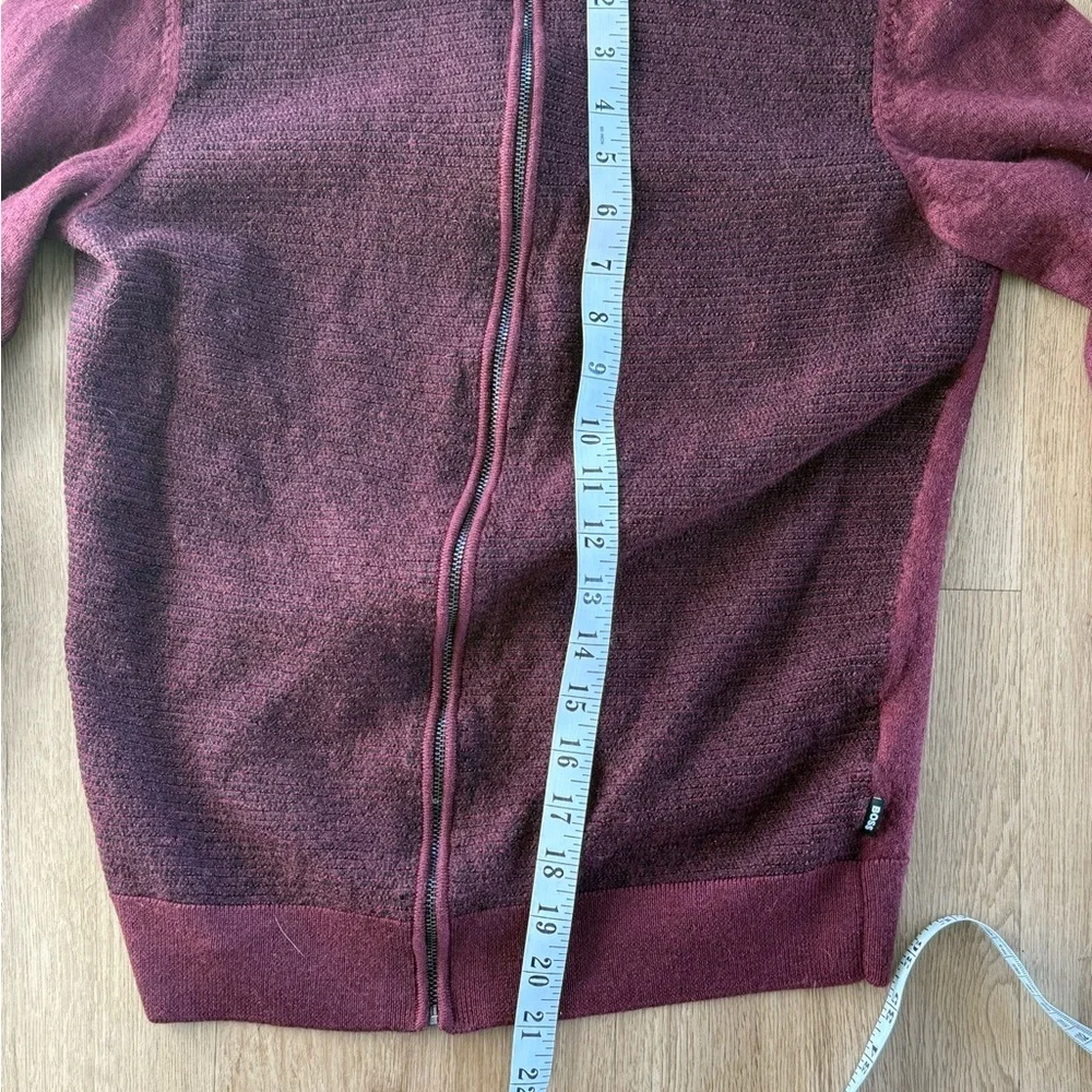 Hugo Boss Ladriano - Burgundy Sweater - Picture 4 of 6